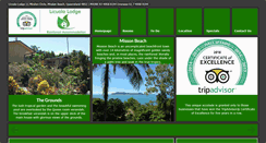 Desktop Screenshot of licualalodge.com.au